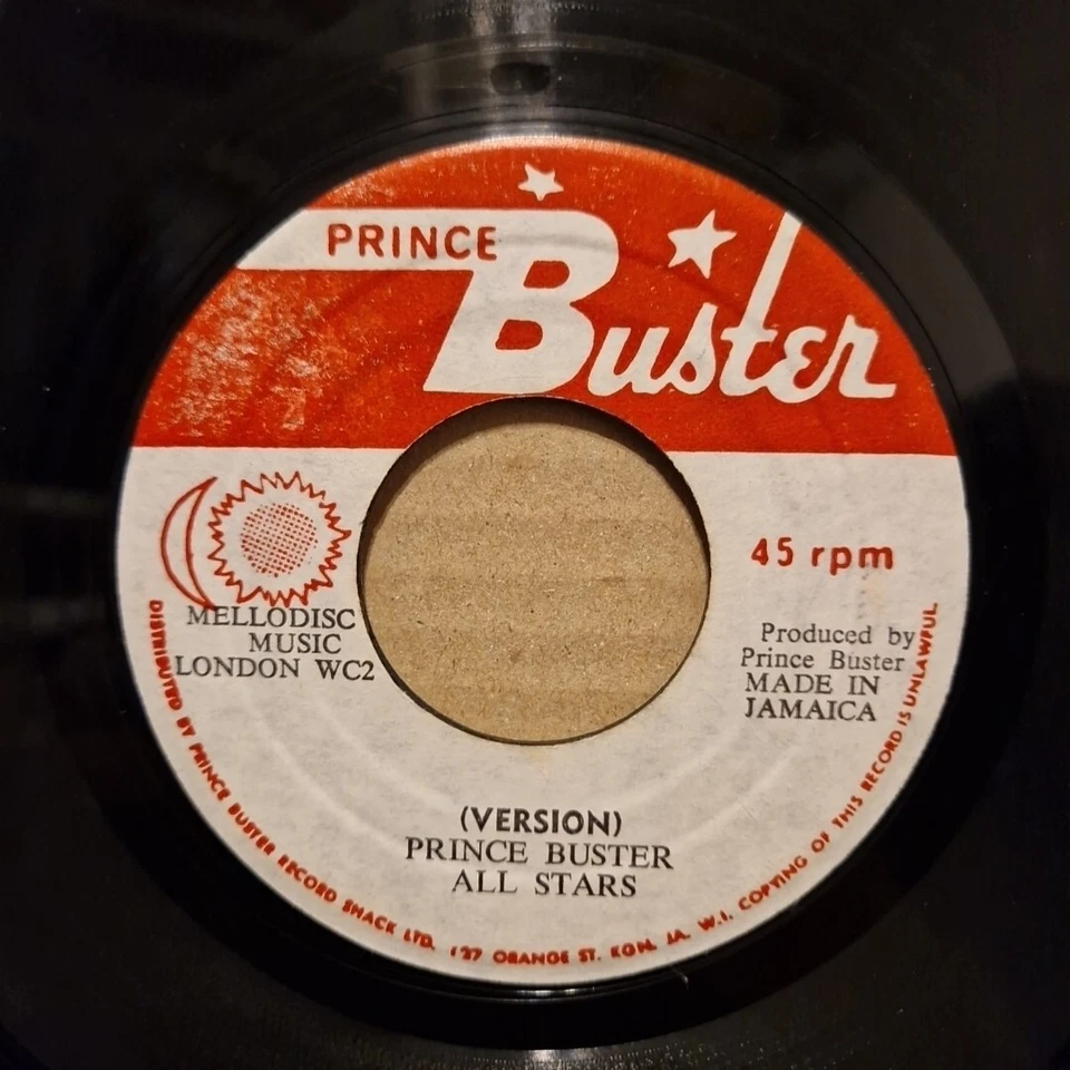 Misprint Prince Buster Dennis Alcapone - Guns Don't Argue 7" Vinyl Record VG - Image 2 of 4