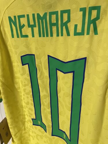 Nike Brazil 2022 Home Authentic Dri-Ft ADV Jersey Size M World Cup Neymar #10