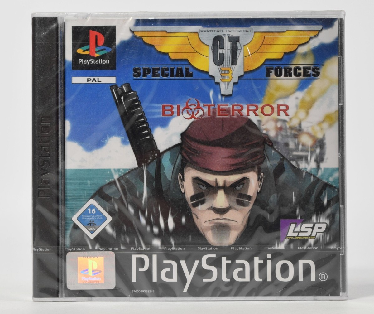 『非売品』PlayStation®︎Awards2013 Sony Playstation 1 PS1,CT Special Forces 3: Bioterror,PAL