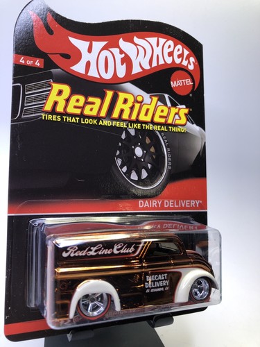 2013 Hot Wheels RLC Real Riders Series 12 Dairy Delivery #3835/4500 HTF - Picture 3 of 9