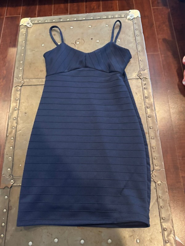 Cheryl Creations Kids spaghetti strap short bandage dress L(14)