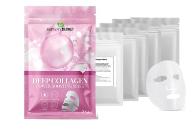 Mayans Secret Deep Collagen Anti-Wrinkle Lifting Mask, Korean Collagen Face Mask