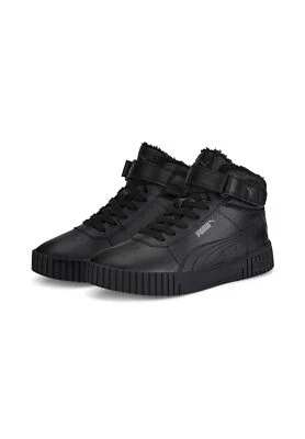 Puma Carina 2.0 Mid WTR Baskets Femme Hiver Fourrées 385852 01 Noir - Photo 1/4