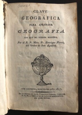 Scarce geography text designed for teaching youths 1769