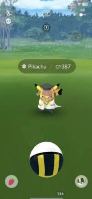 Pikachu ( Ph. D. ) Pokemon Tr@de Go