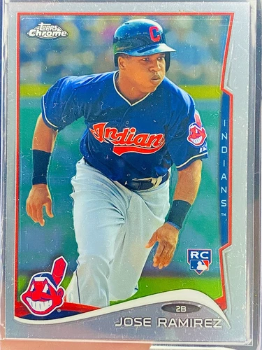 Jose Ramirez RC Rookie 2014 Topps Chrome #45 Cleveland Indians *MVP* 