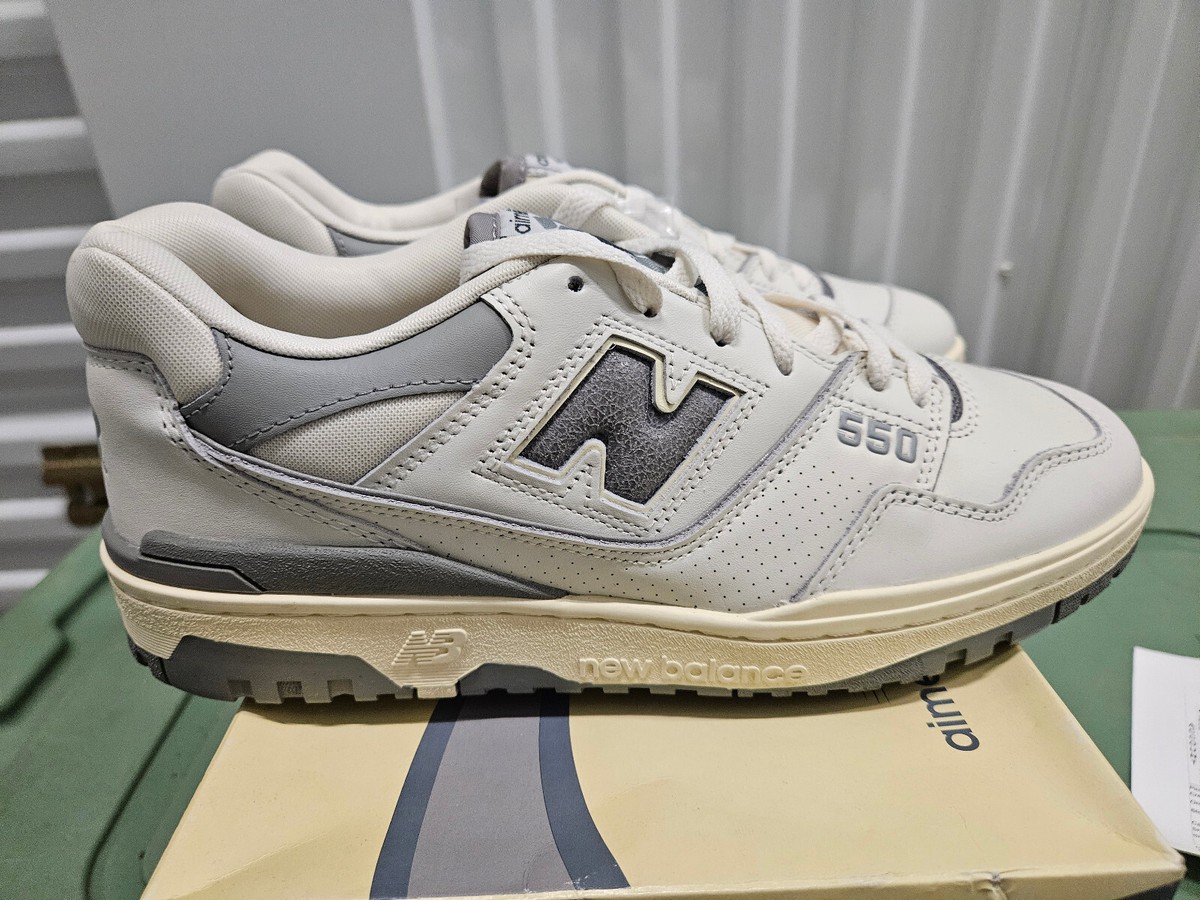 New Balance 550 aime Leon dore グレー New Balance 550 Aime Leon Dore White Grey Men's - BB550ALE - US