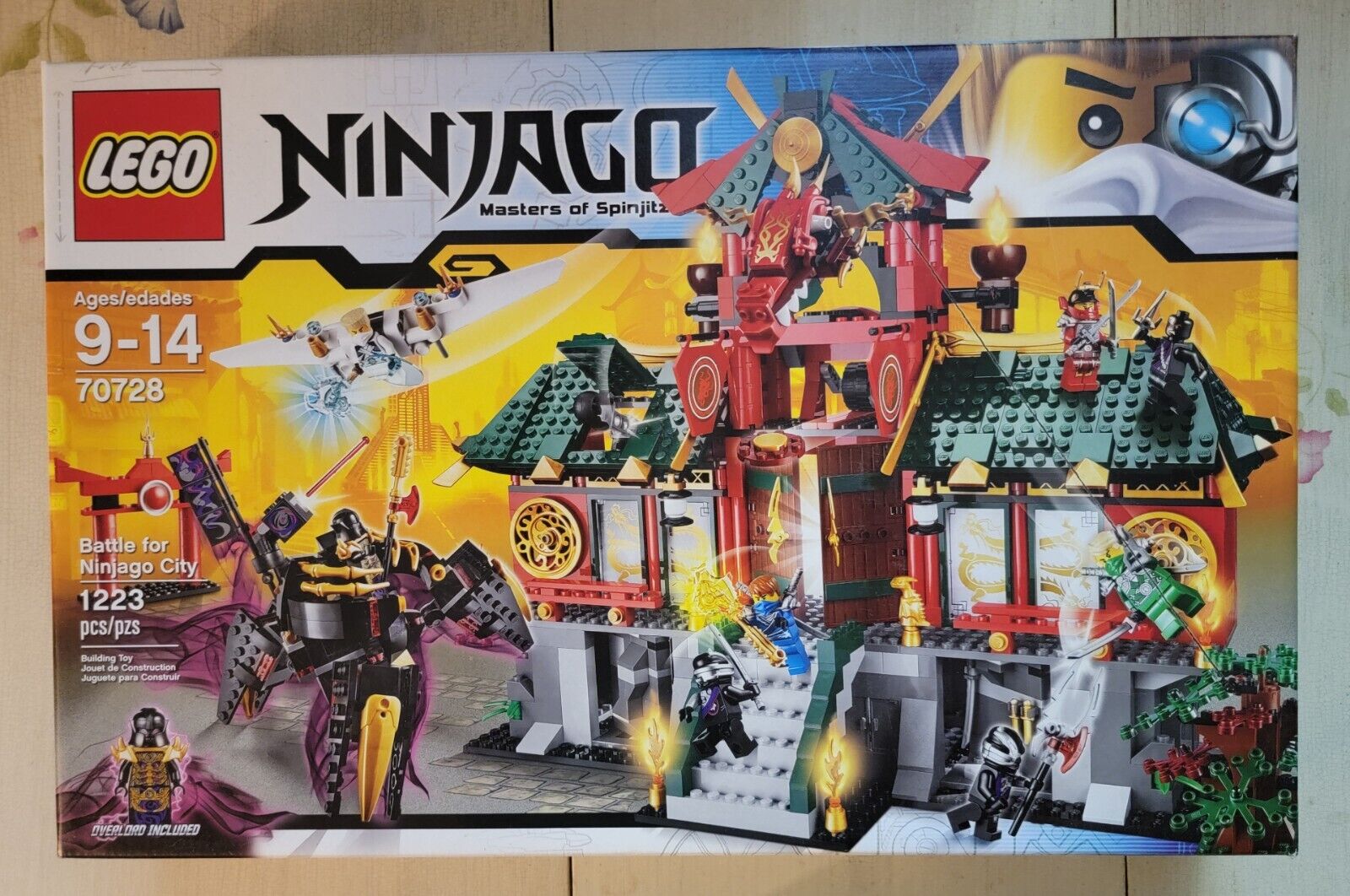LEGO 70728 NINJAGO: Battle for Ninjago City - New in Sealed Box - Retired 2015