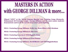 PRESSURE POINTS MASTERS SERIES (5) DVD SET nerve strikes dim mak kyusho jitsu