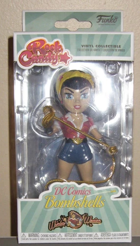 FUNKO ROCK CANDY DC COMICS BOMBSHELLS WONDER WOMAN FIGURINE NEW