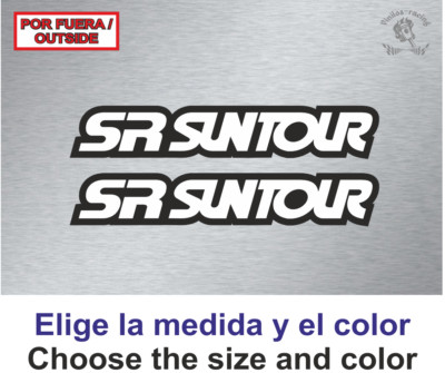 Sticker Vinilo Pegatina Decal Vinyl Aufkleber Srsuntour Sr Suntour Bike Bici