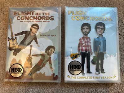 The Flight Of The Conchords Complete First Second Season DVD One Two NEW SEALED