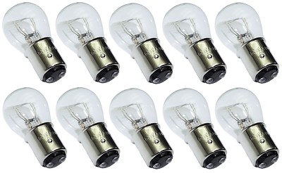10x bay15 P21/5W 21 Watt + 5 Watt 12V 2 Thread Incandescent Bulb Lamp Light Taillight