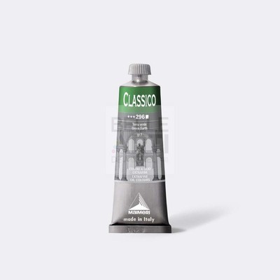 COLORE AD OLIO SERIE CLASSICO DA 60 ml. 296 TERRA VERDE