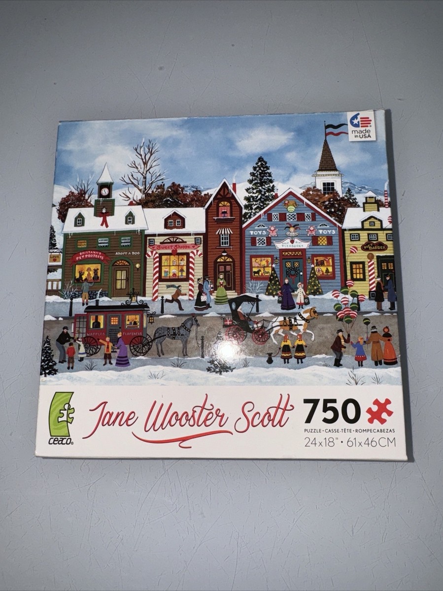Jane Wooster Scott 750 Pc Puzzle Victorian Complete Queen