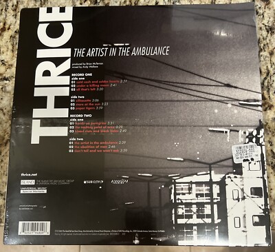 Thrice Artist In The Ambulance 2ND PRESS 2012 Red OR Green Marble