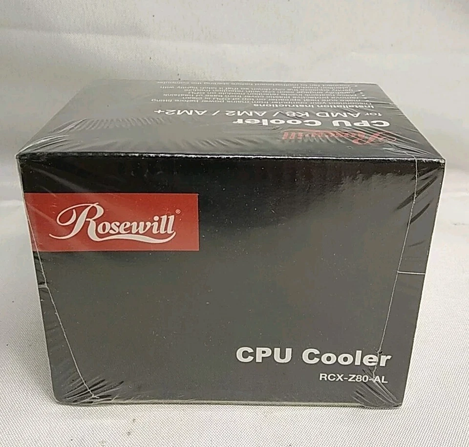 Rosewill Computer CPU Cooler RCX-Z80-AL For AMD K8 AM2 AM2+ Factory Sealed Box - Image 2 of 4
