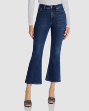 256 Rag Bone Women's Blue Casey Ankle High-Rise Denim Jeans Pants Size 25
