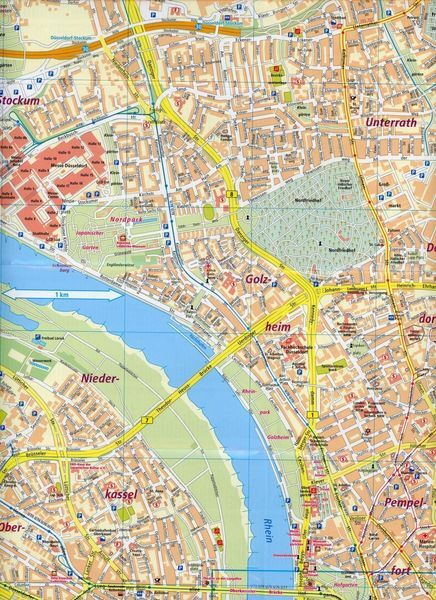 Thumbnail - Düsseldorf Innenstadtplan