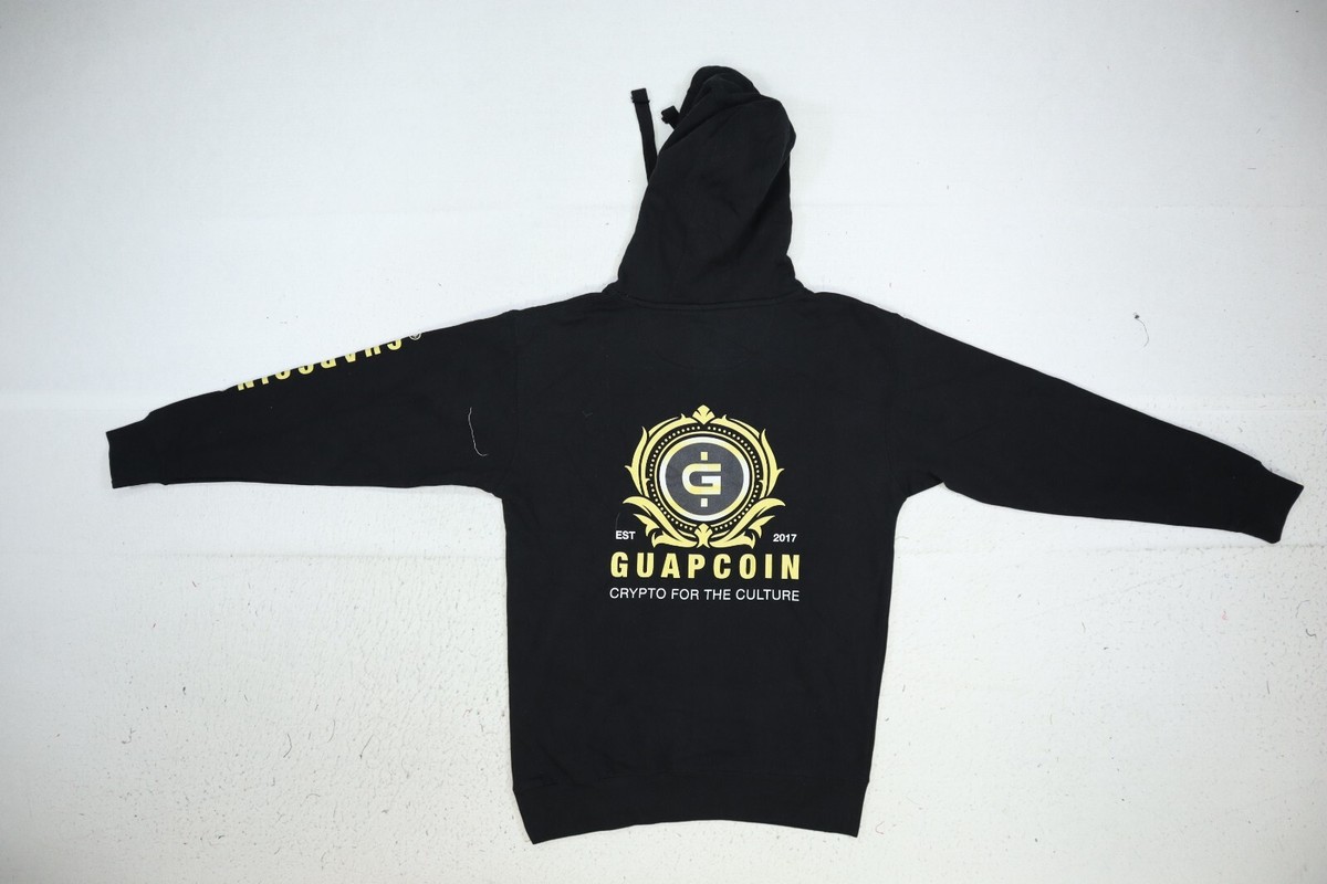 Guapcoin 2017 Crypto for the Culture Hoodie Sweatshirt Black Cotton  Heritage M | eBay