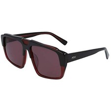 NEW MCM 693S 037 Black  Wine Sunglasses with Purple Lenses  MCM Case