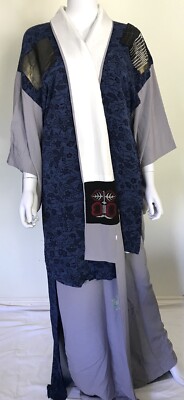 Vintage Japanese Heavy Patchwork Layered Crepe Kyoto Kimono | Rare | Project
