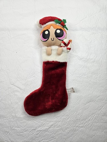 Vtg Powerpuff Girls Christmas Stocking Blossom Cartoon Network Townsville - 第 1/13 張圖片