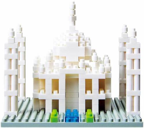 nanoblock NBH-008 Taj Mahal Klemmbausteine Diamond Architektur Modell NEU - Bild 2 von 2