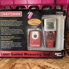 Vintage CRAFTSMAN Long Distance Laser Guided Measuring Tool New NOS 48254