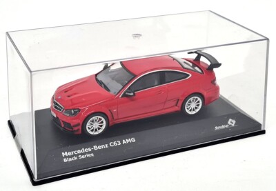 Solido 1/43 - Mercedes Benz C63 AMG Black Series Red Diecast Model