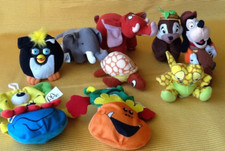 9 x  alte McDonald's MC DONALDS Figuren Pl&uuml;schfigur Stofftier um 2000