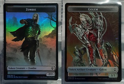 Magic - Zombie / Golem - Token/Foil - Commander Legends: Extras - EN/NM