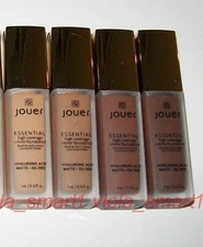 CHOICE OF 1 JOUER Essential High Coverage Creme Foundation TAN, DARK,DEEP 0.16oz
