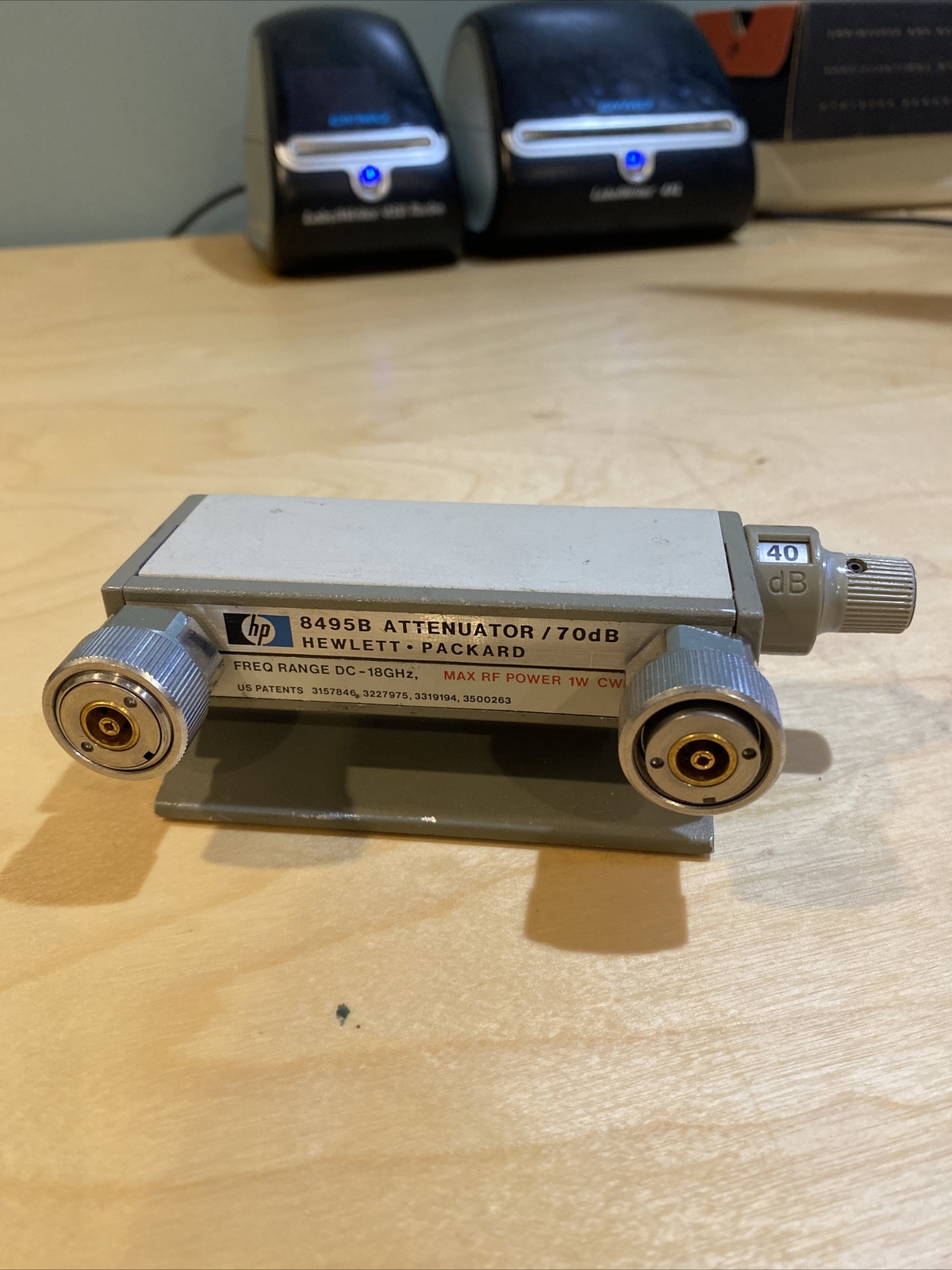 Agilent HP 8495B DC18GHz 070dB Step Attenuator eBay