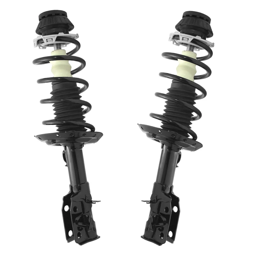 Front Struts w/ Coil Spring Assembly Sway Bar Links for 2011 - 2015 Honda CR-Z - Image 3 of 4
