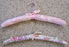 Vintage Padded Hangers - Lot of 2
