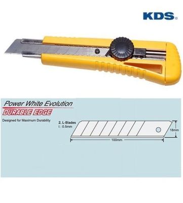 KDS Cutter L-27 TwistLock Multipurpose Knife Safety Knob Size:100 x 18mm (2 Pcs)