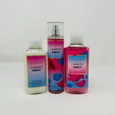 BATH & BODY WORKS CARRIED AWAY FRAGRANCE MIST SHOWER GEL BODY LOTION You Choose