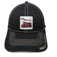 Haz Tech Drilling Inc Nampa ID Billing MT Strapback Hat Black OSFA 6 Panel MAX