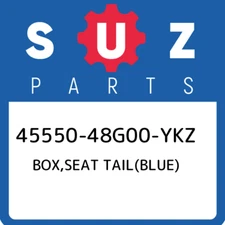 45550-48G00-YKZ Suzuki Box,seat tail(blue) 4555048G00YKZ, New Genuine OEM Part