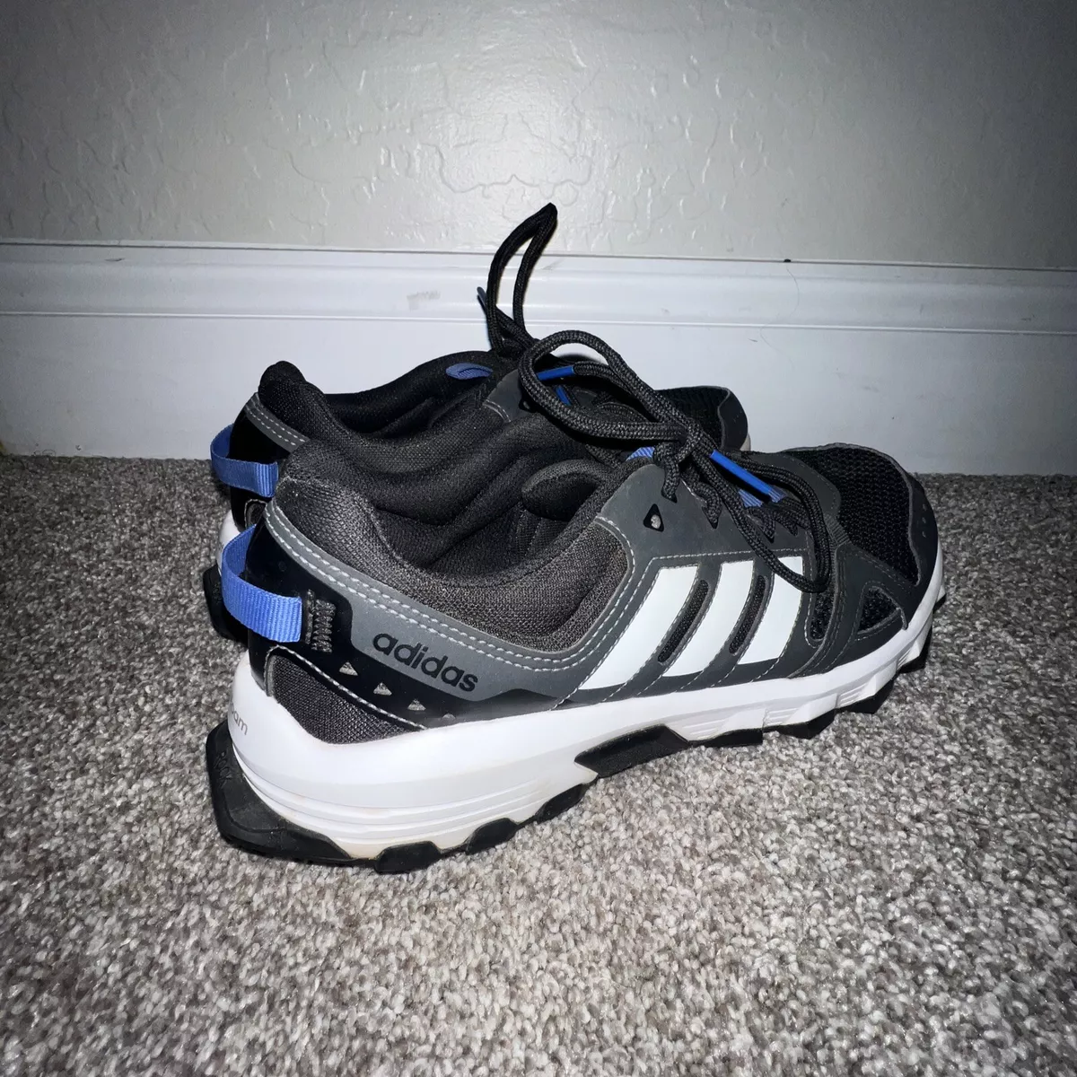 Adidas Cloudfoam Traxion Black Lace Up Shoes Mens 8 | eBay