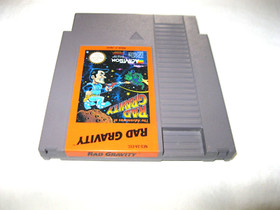 rad gravity  authentique version originale nintendo nes eec fah