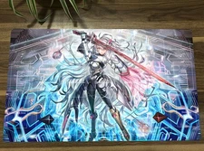 WVICM YGO Table Playmat Sky Striker Ace TCG CCG Mouse Pad Trading Card Game Mat