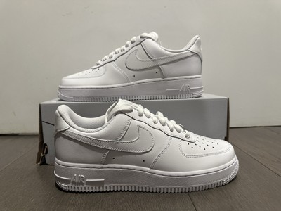 Nike Air Force 1 '07 Triple White DD8959-100 Womens Shoes Size 10