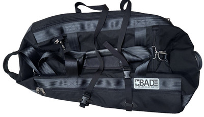 Best American Duffel No. 4 Black on Black USA Made Duffel Bag Excellent Cond.