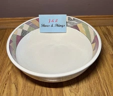 Studio Nova Palm Desert Y2216 Salad Serving Bowl 11” Southwest Near Mint!