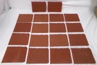 Vintage Louis Marx Fort Apache Playset Plastic Brown Wall 18 Part Accessory Lot