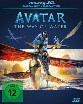 Avatar - The Way of Water (Blu-ray 3D) (+ Blu-ray 2D) Action, Spielfilm, Sc-Fi