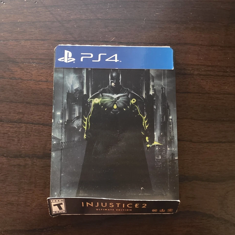 Injustice 2: Ultimate Edition Steelbook PlayStation 4 TESTED Mint - Image 2 of 4