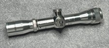 Tasco Pro Class 4x30 AO Pistol Scope Japan Silver Stainless Steel RARE 691772